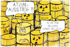 Cartoon: Atomausstieg (small) by Kostas Koufogiorgos tagged karikatur,koufogiorgos,atomausstieg,atommüll,nuklear,strahlung,radioaktivität,atomkraft