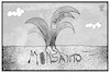 Cartoon: Bayer-Monsanto (small) by Kostas Koufogiorgos tagged karikatur,koufogiorgos,illustration,cartoon,bayer,monsanto,firma,übernahme,pflanze,wurzel,wirtschaft,saatgut,glyphosat,chemie