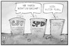 Cartoon: Beratungsbedarf (small) by Kostas Koufogiorgos tagged karikatur,koufogiorgos,illustration,cartoon,beratung,bundeswehr,affäre,spd,cdu,csu,regierung,koalition,groko,sozialpolitik,flüchtlingspolitik