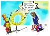 Cartoon: Bereit zum Interview ? (small) by Kostas Koufogiorgos tagged usa presse barack obama john mc cain wahlkampf berlin rede europa ausland präsident