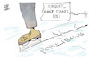 Cartoon: CDU-Konvent (small) by Kostas Koufogiorgos tagged karikatur,koufogiorgos,pechstein,eis,cdu,konvent,populismus