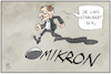 Cartoon: Corona-Inzidenz (small) by Kostas Koufogiorgos tagged karikatur,koufogiorgos,illustration,cartoon,lauterbach,corona,pandemie,omikron,virus