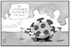 Cartoon: Corona-Lockerungen (small) by Kostas Koufogiorgos tagged karikatur,koufogiorgos,illustration,cartoon,lockerung,corona,pandemie,virus,einschränkung,krankheit,covid19