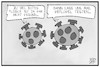 Cartoon: Coronavirus-Ausbruch (small) by Kostas Koufogiorgos tagged karikatur,koufogiorgos,cartoon,illustration,fleisch,schlachthof,gefluegel,huhn,corona,virus,ausbruch,pandemie,gefluegelhof