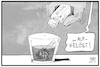 Cartoon: Der Flügel (small) by Kostas Koufogiorgos tagged karikatur,koufogiorgos,illustration,cartoon,afd,fluegel,rechtsextremismus,auflösen,partei,rassismus