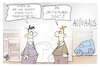 Cartoon: Deutschlandticket (small) by Kostas Koufogiorgos tagged karikatur,koufogiorgos,deutschlandticket,autohaus,verkehr,bahn,auto