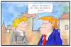 Cartoon: Donald und Boris (small) by Kostas Koufogiorgos tagged karikatur,koufogiorgos,illustration,cartoon,johnson,trump,uk,usa,frisur,freunde