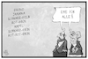 Cartoon: Ehe für alle (small) by Kostas Koufogiorgos tagged karikatur,koufogiorgos,illustration,cartoon,ehe,koalitionen,schulz,merkel,partei,politik,wahlkampf