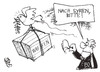 Cartoon: EU-Waffenexporte (small) by Kostas Koufogiorgos tagged waffen,frieden,krieg,konflikt,eu,embargo,syrien,karikatur,koufogiorgos