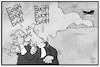 Cartoon: EuGH-Urteil (small) by Kostas Koufogiorgos tagged karikatur,koufogiorgos,illustration,cartoon,eugh,richter,urteil,nox,stickoxid,deutschland,luft,verschmutzung