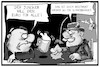 Cartoon: Euro für alle (small) by Kostas Koufogiorgos tagged karikatur,koufogiorgos,illustration,cartoon,euro,stammtisch,juncker,eu,europa,schweinkram,konservativ,bier,bayern