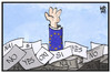 Cartoon: Europa in Not (small) by Kostas Koufogiorgos tagged karikatur,koufogiorgos,illustration,cartoon,europa,eu,referendum,wahl,abstimmung,ja,nein,entscheidung,bürgerbefragung,untergang,ertrinken,wahlzettel,demokratie