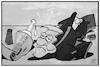Cartoon: FDP-Vertrauensfrage (small) by Kostas Koufogiorgos tagged karikatur,koufogiorgos,illustration,cartoon,lindner,scherben,thueringen,fdp,partei,vorsitzender,liberale