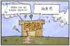 Cartoon: FIFA-Skandal (small) by Kostas Koufogiorgos tagged karikatur,koufogiorgos,illustration,cartoon,fifa,fussball,verband,sumpf,haus,korruption,verhaftung