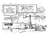 Cartoon: Flughafen BER (small) by Kostas Koufogiorgos tagged ber,hauptbahnhof,berlin,flughafen,bombe,krieg,infrastruktur,großprojekt,karikatur,kostas,koufogiorgos