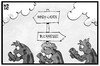 Cartoon: Frankfurter Buchmesse (small) by Kostas Koufogiorgos tagged karikatur,koufogiorgos,illustration,cartoon,buchmesse,frankfurt,handy,smartphone,weg,wegweise,trend