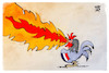 Cartoon: Frankreich (small) by Kostas Koufogiorgos tagged karikatur,koufogiorgos,frankreich,protest,eskalation