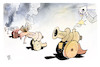Cartoon: Friedrich Merz (small) by Kostas Koufogiorgos tagged karikatur,koufogiorgos,illustration,cartoon,kanone,merz,akk,laschet,cdu,vorsitz,munition
