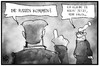 Cartoon: Gauck (small) by Kostas Koufogiorgos tagged karikatur,koufogiorgos,illustration,cartoon,gauck,bundespräsident,michel,russen,russland,krieg,konflikt,politik,rede