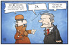 Cartoon: Gauck und Netzpolitik (small) by Kostas Koufogiorgos tagged karikatur,koufogiorgos,illustration,cartoon,netzpolitik,landesverrat,gauck,geheimdienst,agent,spion,bundespräsident
