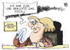 Cartoon: Gorleben-Untersuchungsausschuß (small) by Kostas Koufogiorgos tagged merkel,gorleben,untersuchungsausschuß,akw,atom,müll,endlager,umwelt,ministerin,karikatur,kostas,koufogiorgos