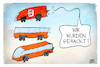 Cartoon: Hackerangriff auf die Bahn (small) by Kostas Koufogiorgos tagged karikatur,koufogiorgos,hackerangriff,bahn
