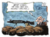 Cartoon: Haushaltsentwurf (small) by Kostas Koufogiorgos tagged karikatur,koufogiorgos,illustration,cartoon,schaeuble,haushalt,haushaltsentwurf,verteidigung,geld,verschuldung,finanzminister,wirtschaft,politik