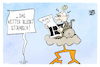 Cartoon: Haushaltsloch (small) by Kostas Koufogiorgos tagged karikatur,koufogiorgos,haushaltsloch,schwarze,null,schäuble,blitz,gewitter