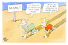 Cartoon: Haushaltswüste (small) by Kostas Koufogiorgos tagged karikatur,koufogiorgos,wüste,habeck,scholz,dubai,haushalt,cop,klimakonferenz