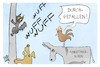 Cartoon: Hundeführerschein (small) by Kostas Koufogiorgos tagged karikatur,koufogiorgos,hund,bremer,stadtmusikanten,bremen,führerschein,haustier