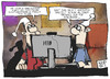 Cartoon: Internetsicherheit (small) by Kostas Koufogiorgos tagged internet,sicherheit,netzpolitik,www,michel,seehofer,firewall,koalition,regierung,karikatur,koufogiorgos