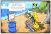 Cartoon: Jamaika-Koalition (small) by Kostas Koufogiorgos tagged karikatur,koufogiorgos,illustration,cartoon,jamaika,koalition,deutschland,regierung,wahlergebnis,fernsehen,nachrichten,regierungsbildung,demokratie