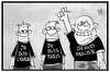 Cartoon: Je suis fasciste (small) by Kostas Koufogiorgos tagged karikatur,koufogiorgos,illustration,cartoon,frankreich,charlie,paris,terrorismus,faschismus,rechtsruck,demokratie,front,national,regionalwahl,rechtsextremismus,politik