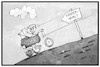 Cartoon: Kinderarmut (small) by Kostas Koufogiorgos tagged karikatur,koufogiorgos,illustration,cartoon,kinderarmut,hartz,iv,kinderwagen,kindheit