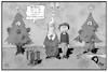 Cartoon: Kontaktbeschränkungen (small) by Kostas Koufogiorgos tagged karikatur,koufogiorgos,illustration,cartoon,kontakt,beschränkung,weihnachten,familie,betrug,corona,massnahmen,pandemie,feier,weihnachtsbaum
