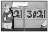 Cartoon: Lockdownverlängerung (small) by Kostas Koufogiorgos tagged karikatur,koufogiorgos,illustration,cartoon,merkel,3021,prognose,pandemie,zeitspanne,bundeskanzlerin,corona