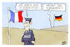 Cartoon: Louvre-Raub (small) by Kostas Koufogiorgos tagged karikatur,koufogiorgos,louvre,diebstahl,raub,verdächtige,frankreich,deutschland,vornamen,rassismus