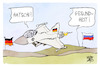 Cartoon: Luftwaffen-Abhörskandal (small) by Kostas Koufogiorgos tagged karikatur,koufogiorgos,abhörskandal,russland,bär