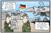 Cartoon: MH17 (small) by Kostas Koufogiorgos tagged karikatur,koufogiorgos,illustration,cartoon,mh17,absturz,bundeswehr,russland,ukraine,flugzeug,rakete,abschuss,militär,krieg,konflikt,rüstung