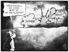 Cartoon: Nahost-Konflikt (small) by Kostas Koufogiorgos tagged karikatur,koufogiorgos,cartoon,illustration,nahost,konflikt,krieg,hamas,gaza,israel,explosion,feuer,abschlussfeier,wm,sport