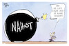 Cartoon: Nahost-Krieg (small) by Kostas Koufogiorgos tagged karikatur,koufogiorgos,nahost,bombe,lunte,krieg