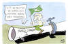 Cartoon: Nordstream I (small) by Kostas Koufogiorgos tagged karikatur,koufogiorgos,putin,gas,nordstream,pipeline,krieg,energie
