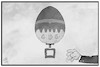 Cartoon: Notbremse (small) by Kostas Koufogiorgos tagged karikatur,koufogiorgos,illustration,cartoon,notbremse,ei,ostern,corona,pandemie,massnahmen