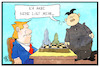 Cartoon: Nukleare Abrüstung (small) by Kostas Koufogiorgos tagged karikatur koufogiorgos illustration cartoon abrüstung nordkorea trump spiel gegner usa nuklear atom waffen konflikt