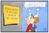 Cartoon: Parteienfinanzierung (small) by Kostas Koufogiorgos tagged karikatur,koufogiorgos,illustration,cartoon,partei,parteienfinanzierung,groko,spd,cdu,csu,michel,steuergeld,steuerzahler,rettung,banken,demokratie,geld