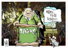 Cartoon: Pasok (small) by Kostas Koufogiorgos tagged pasok,venizelos,loverdos,ekloges,party,social,democrats,greece