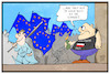 Cartoon: Pulse of Europe (small) by Kostas Koufogiorgos tagged karikatur,koufogiorgos,illustration,cartoon,pulse,of,europe,neonazi,demonstration,bewegung,strasse