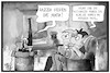 Cartoon: Razzia gegen die Mafia (small) by Kostas Koufogiorgos tagged karikatur,koufogiorgos,cartoon,illustration,mafia,razzia,trump,autobauer,fernsehen,nachrichten,kriminalität