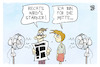 Cartoon: Rechts wird es stärker (small) by Kostas Koufogiorgos tagged karikatur,koufogiorgos,mann,frau,ventilator,zeitung,rechts