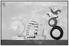 Cartoon: Regierungsbildung 2018 (small) by Kostas Koufogiorgos tagged karikatur,koufogiorgos,illustration,cartoon,merkel,2018,wackelig,regierunhsbildung,neujahr,politik,parteien,rot,schwarz,gruen,union,fdp,jamaika